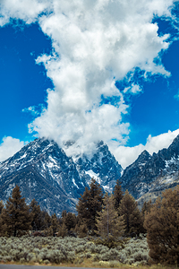 Alpine Majesty   Cloud Dance by Dream World Images