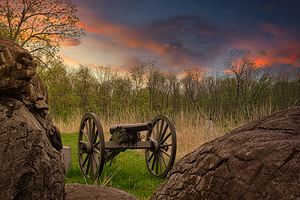 Sunset Cannon by Dream World Images