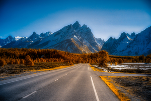 Tetons Golden Gateway by Dream World Images