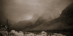 Mountain Light Symphony by Dream World Images