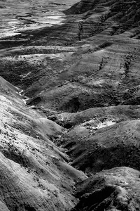 Shadows of the Earth: Eroded Beauty in the Badlands