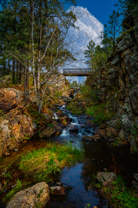 Bismarcks Hidden Cascade by Dream World Images