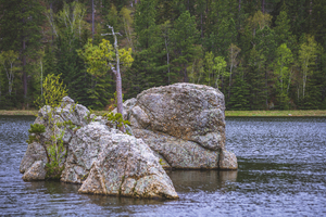Exploring Sylvan Lake: Discovering A Rock Island