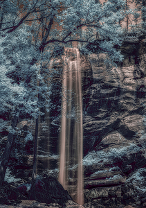 Tranquil Veil - Blue Falls