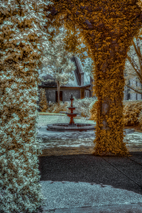 Golden Courtyard by Dream World Images