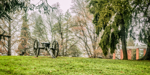 Guardian of History: Cannon in Gettysburg Cemetery