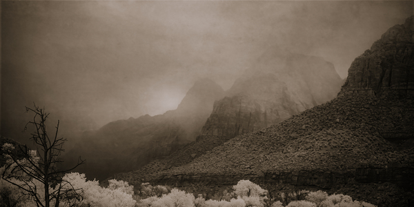 Mountain Light Symphony Print