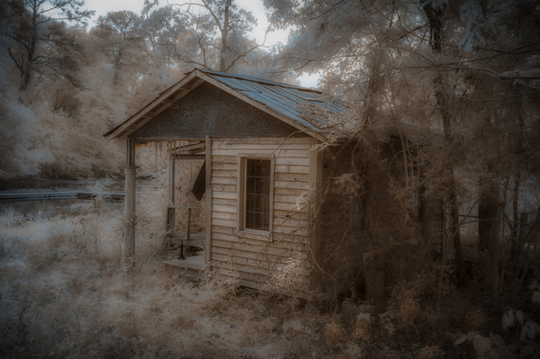 Louisiana Fishing Shack-2 Print