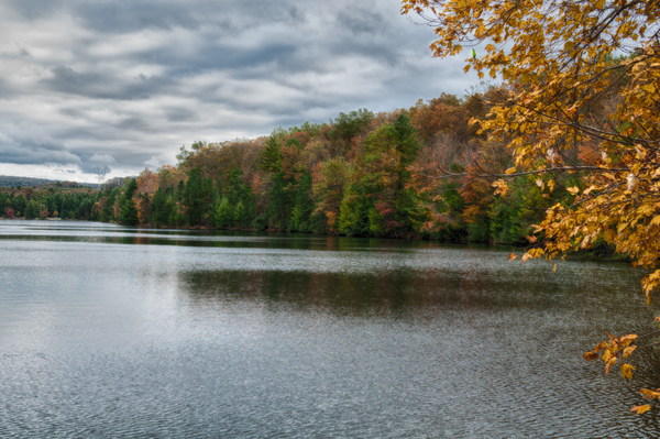 Autumn on the Lake Print