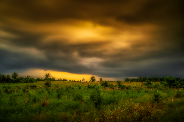 Solitude in the Storm Print