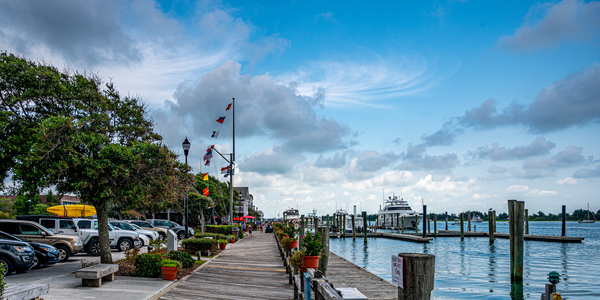 Boardwalk Beauty: A Pictorial Journey Through Beauforts Coastal Charm Print