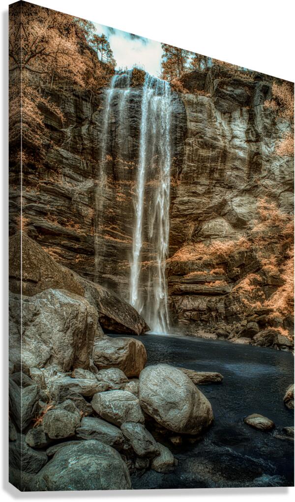 Copper Canopy Falls Canvas Print
