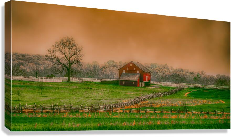Sherfys Legacy: Copper Skies Canvas Print