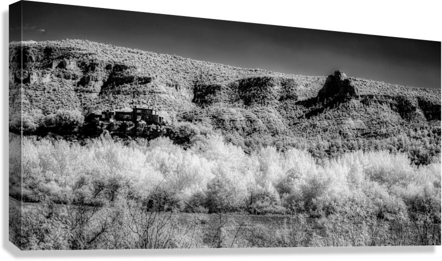 Chiaroscuro of the Forgotten Range Canvas Print