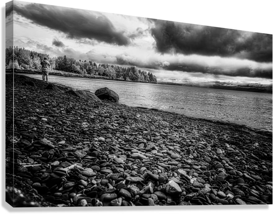 Meditation in Stone Canvas Print
