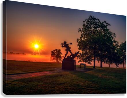 Mississippi Dawn Canvas Print
