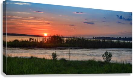 Sunset on Grapevine Cove Canvas Print