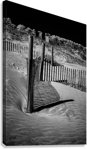 Fence Curve Canvas Print