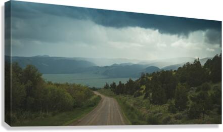 Montana Road -4 Canvas Print