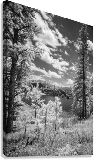 Sylvan Lakes Majesty: An Overview Canvas Print