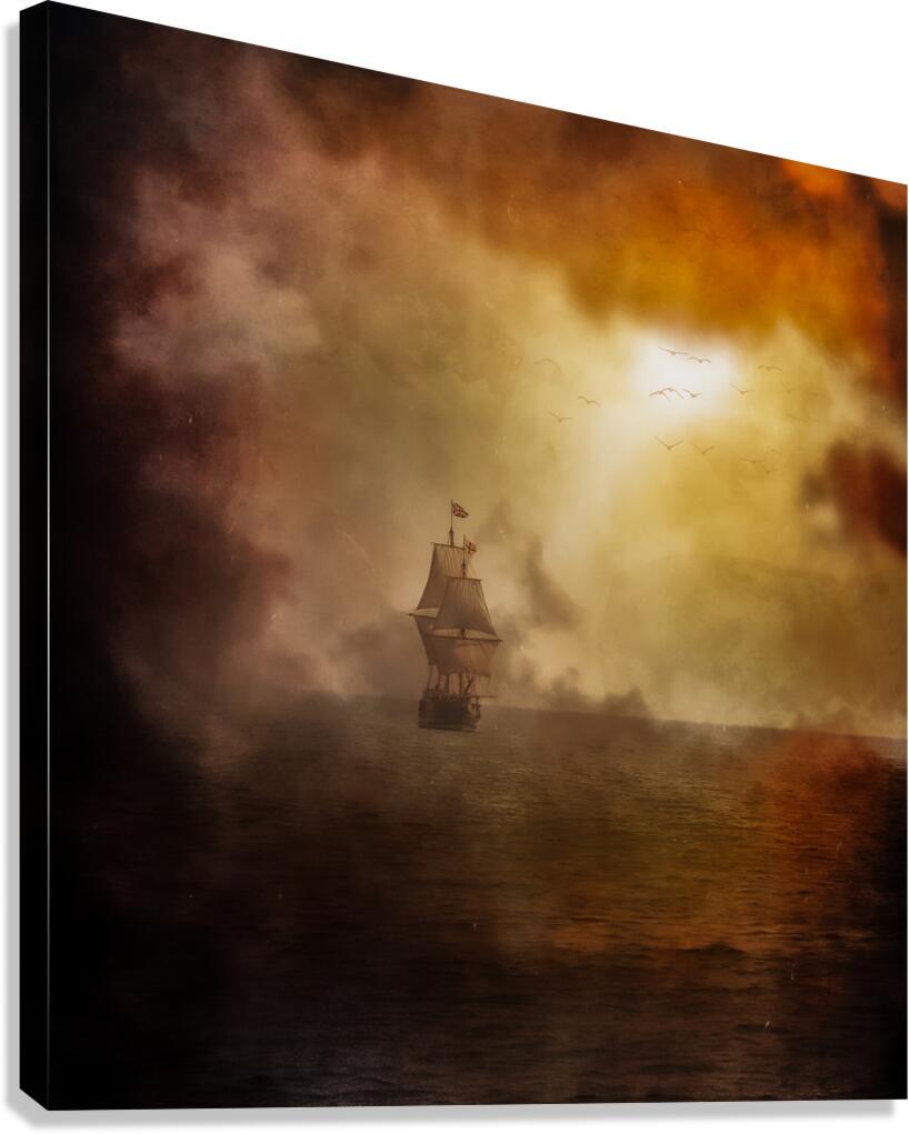 A Look Back in Time Canvas Print