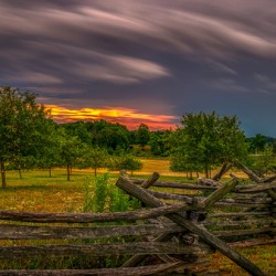 Peach Orchard Storm