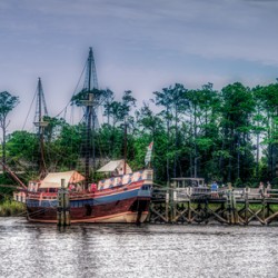 Manteo Pirate Ship
