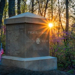 Witnessing History: Sunrise at the 20th Maine Monument