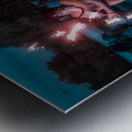 Radiant Dusk Ritual Metal print