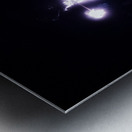 Flame Alchemist in Shadow Metal print