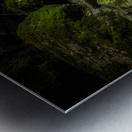 Silent Symphony of Flow Metal print