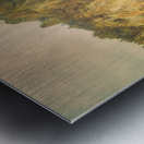 Reflections of a Rain-Kissed Road Metal print