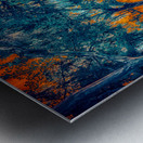 Spiritual Splendor: Blue Church Metal print