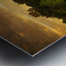 Lakeside Serenade in Sunset Hues Metal print