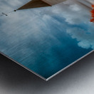 Sacred Copper: A Churchs Dream Metal print