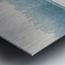 Silent Smoke on Stockade Lake Metal print