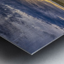 Guardian at Sunset Metal print