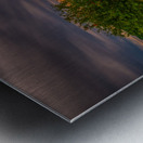 Peach Orchard Storm Metal print