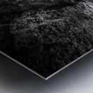 Gorge Light Dance Metal print