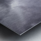 Pier Perspectives: Moody Sky Gazes Over Saint Marys Georgia Metal print