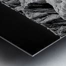 Shadows of the Earth: Ethereal Shadows of the Badlands Metal print