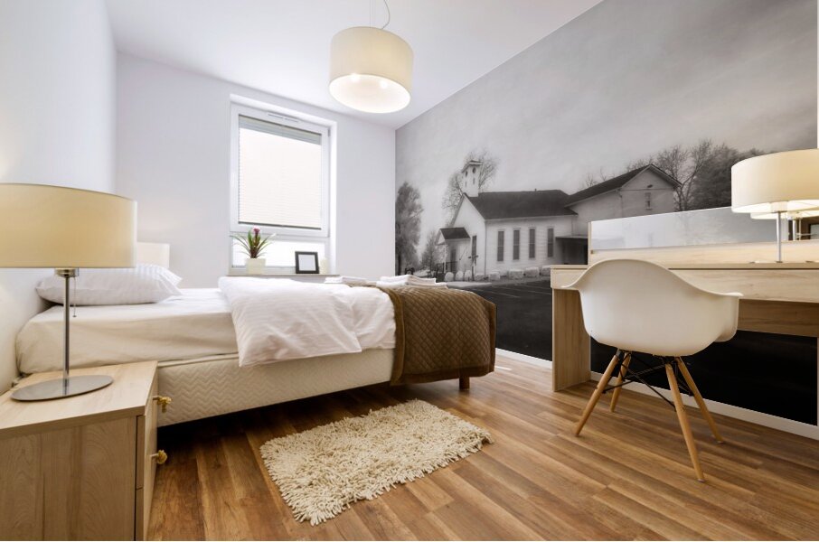 Spiritual Splendor - Serenity in Fairplay Mural print