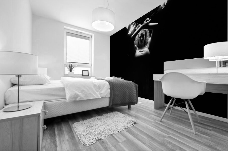 Illuminated Obscurity Mural print