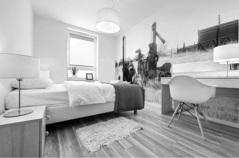 Rustic Relic   Harvest Twins Mural print