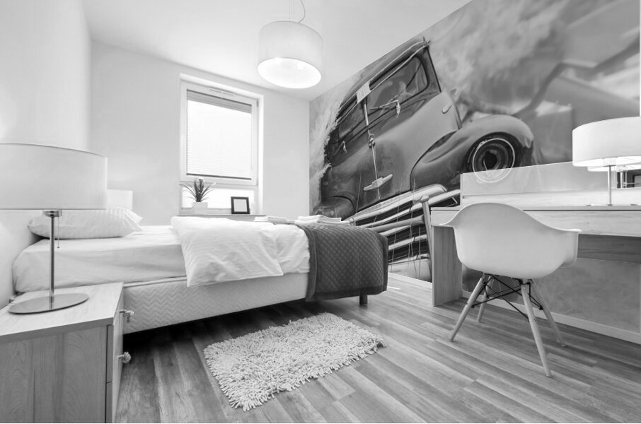 Rustic Relic   Nebraska Chevy Mural print