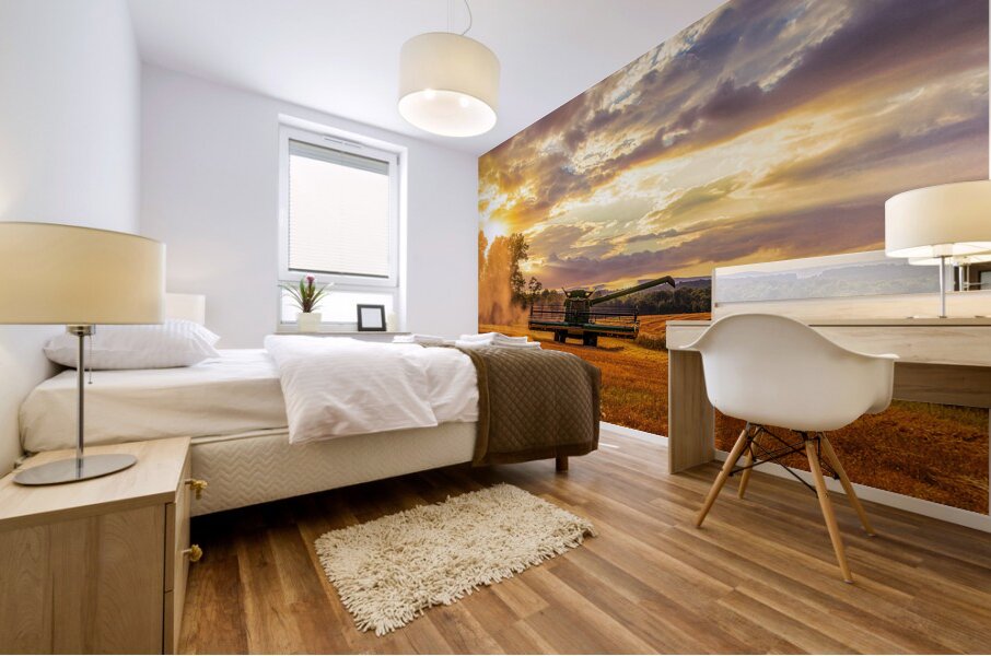 Harvest Gold Mural print