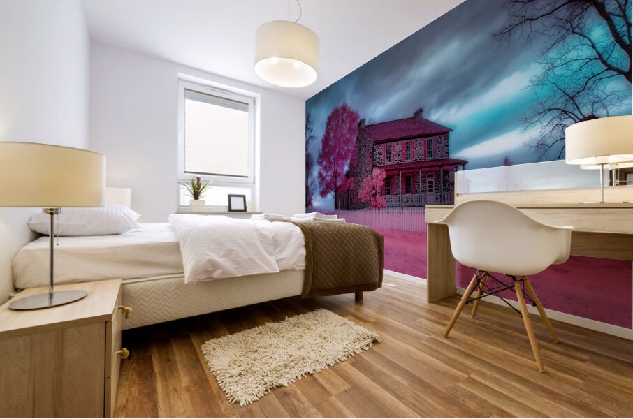 Rose Farm Dream Mural print