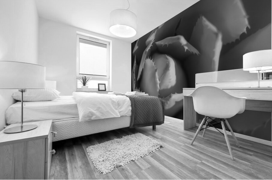 Lights Whisper Over Floral Peaks Mural print