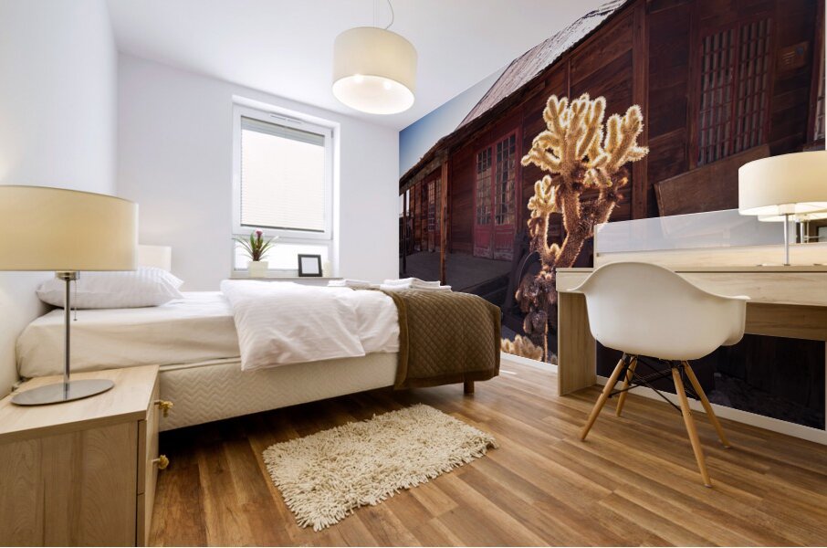 Celestial Dance in Painted Sands Mural print