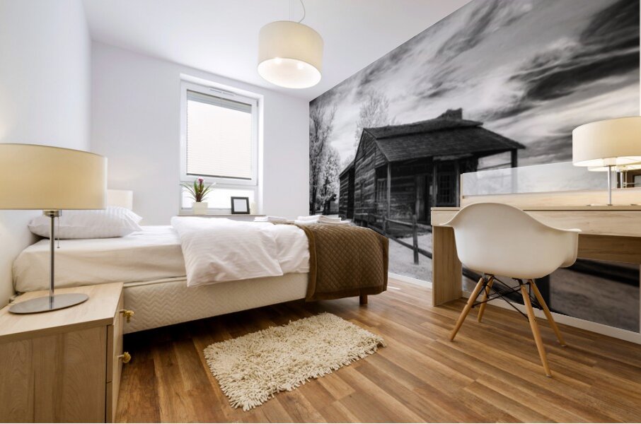 Stairway to History: Stonewalls Ascension Homestead Mural print